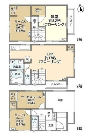 Ｋｏｌｅｔ横浜富岡西♯03の物件間取画像